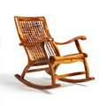 Wooden Patio Rocking Chair – 96x56x90 cm – Natural Finish – Classic Design